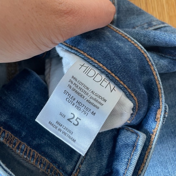 Hidden Jeans Straight Leg - Picture 6 of 6